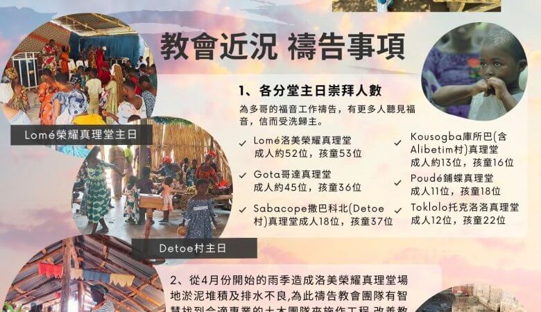 202508西非多哥代禱