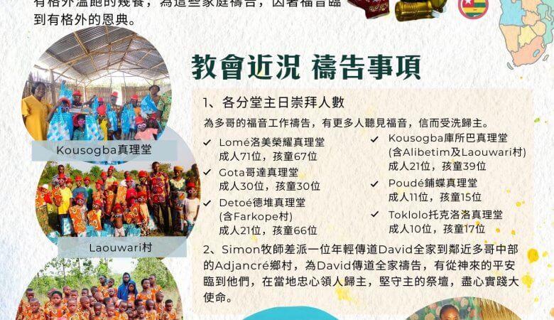 202601西非多哥代禱