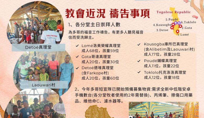 202602西非多哥代禱