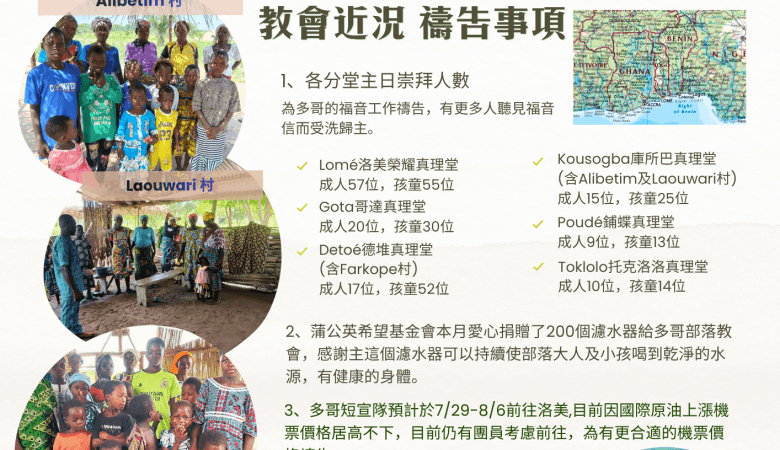 202605西非多哥代禱